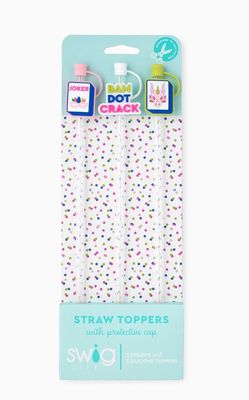 Mahjong Straw Topper Set