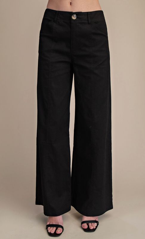 High Rise Wide Leg Pants