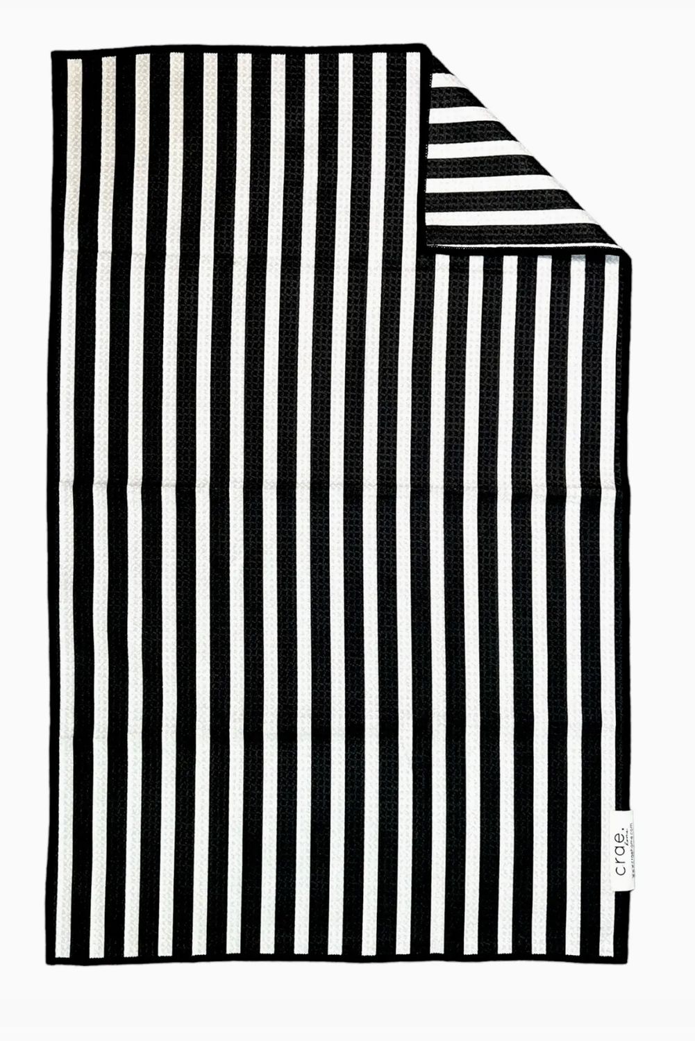 Black Licorice: Double-Sided Hand Towel