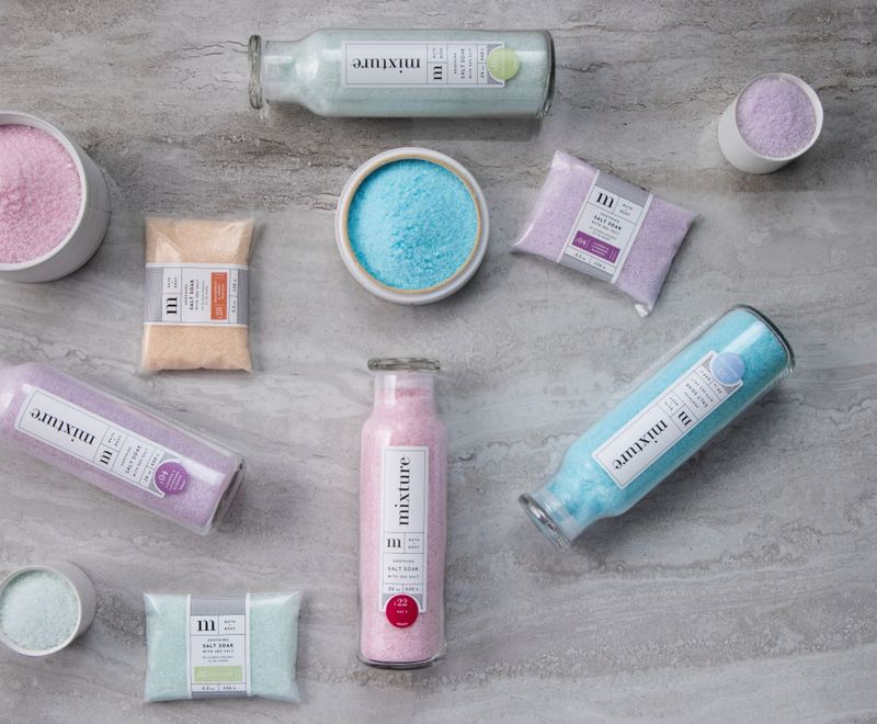 Spa Salt Soak- No 18 Blanc De Noir