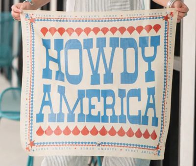 Howdy America Bandana