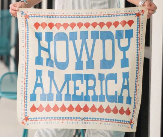 Howdy America Bandana