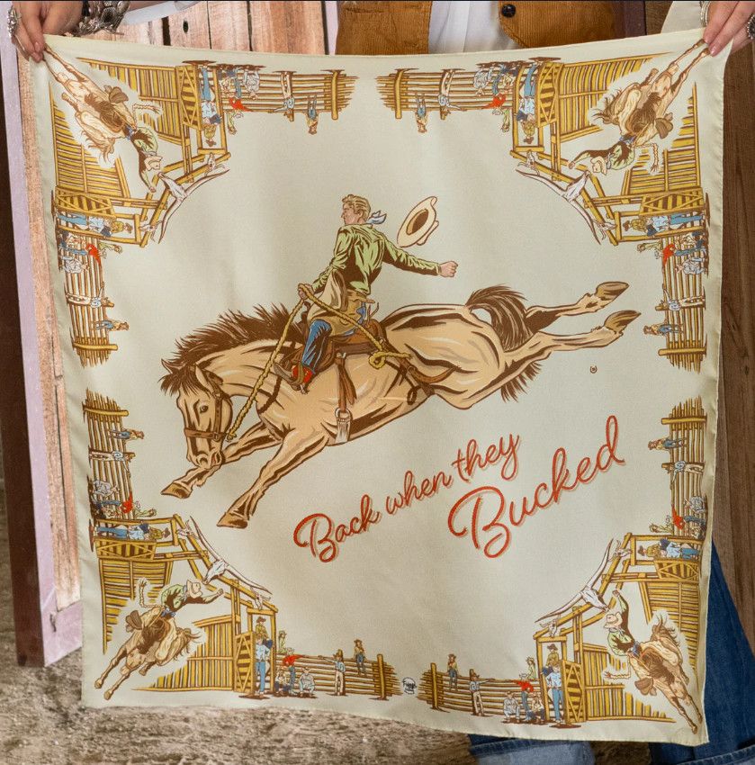 Back When They Bucked- Tan Shorty