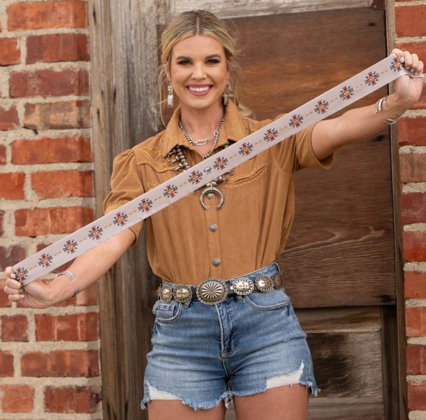 Cross Me Twilly- Tan