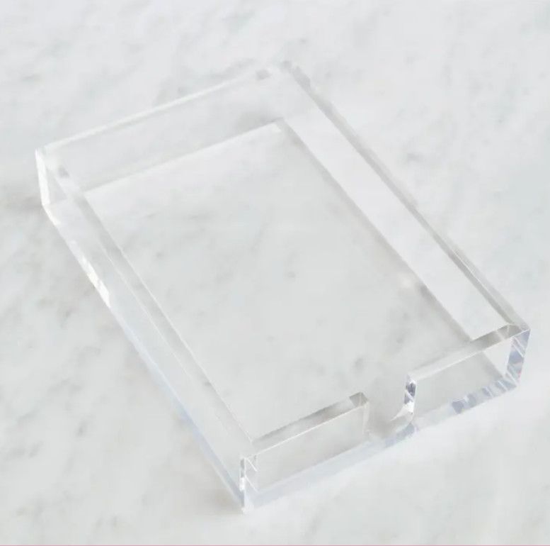 Tall Acrylic Notepad Holder