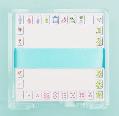 Mahjong Desk Set
