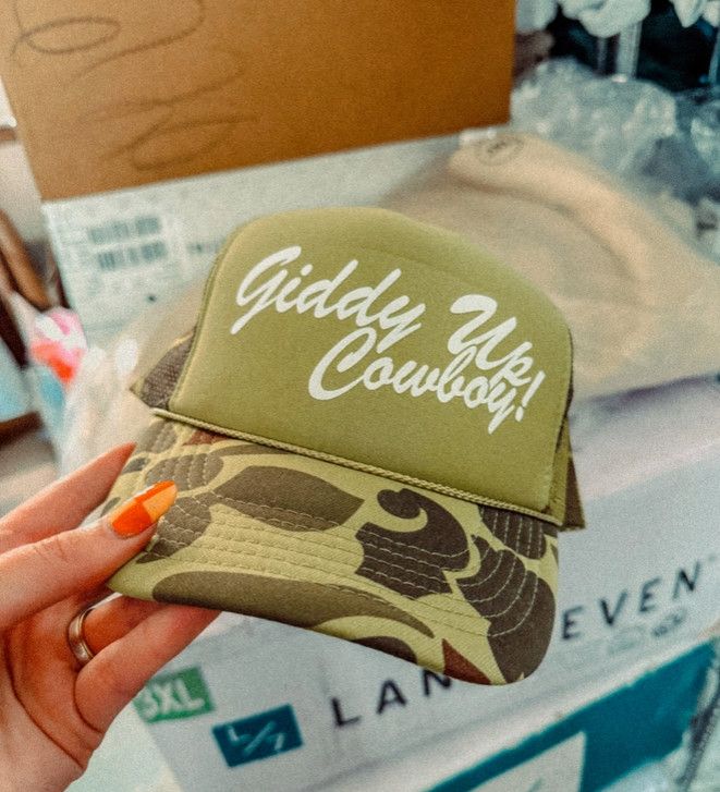 Giddy Up Cowboy!, Western Trucker Hat