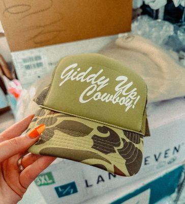 Giddy Up Cowboy!, Western Trucker Hat