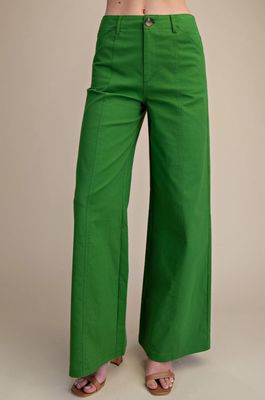 High Rise Wide Leg Pants