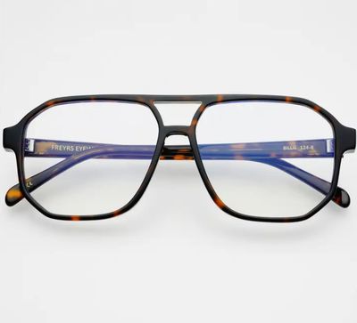 Billie Blue Light Readers Reading Glasses Unisex Eyeglasses- Tortoise +3