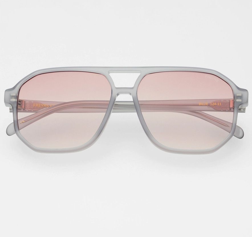 Billie Unisex Aviator Sunglasses- Gray