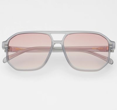 Billie Unisex Aviator Sunglasses- Gray