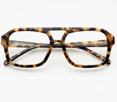 Havana Blue Light Readers Reading Glasses Eyeglasses- Milky Tortoise +1.5