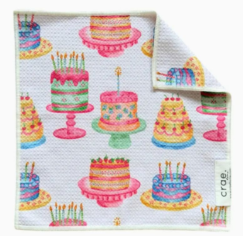 Make A Wish: Double-Sided Washcloth