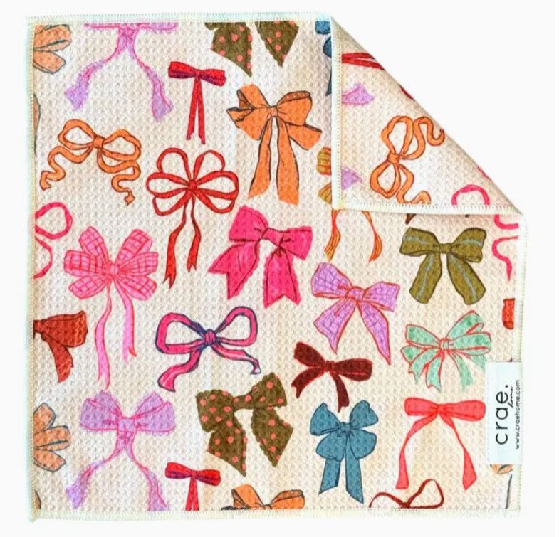 Perfectly Tied: Double-Sided Washcloth