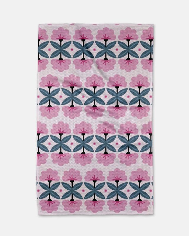 Fragrant Flowers Tea Towel