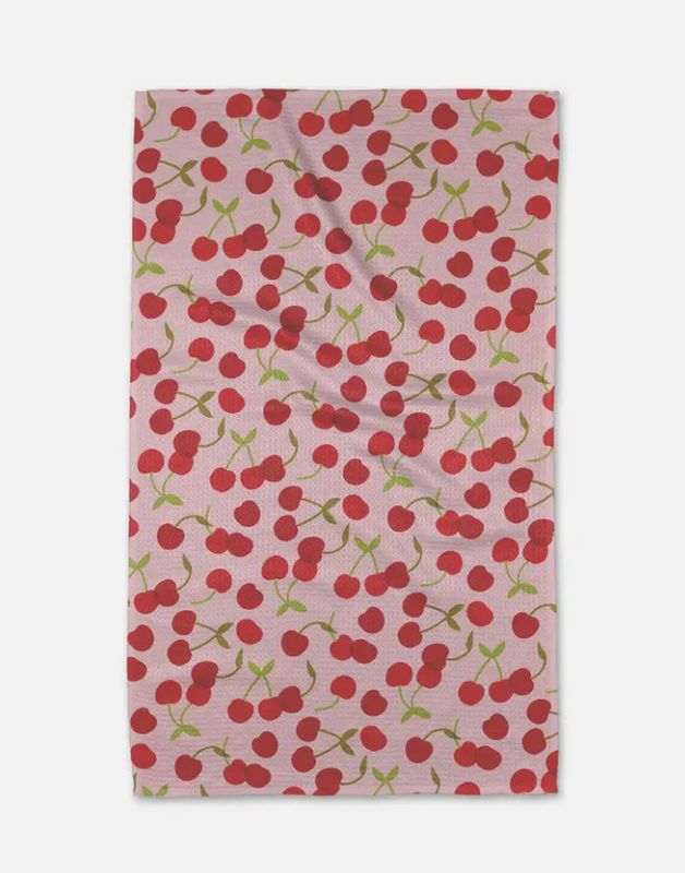 Cherry Cherries Tea Towel