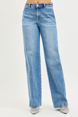 Slouchy Straight Jeans