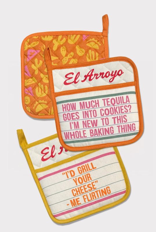 Marquee Pot Holders (Set of 2) - Baking Thing