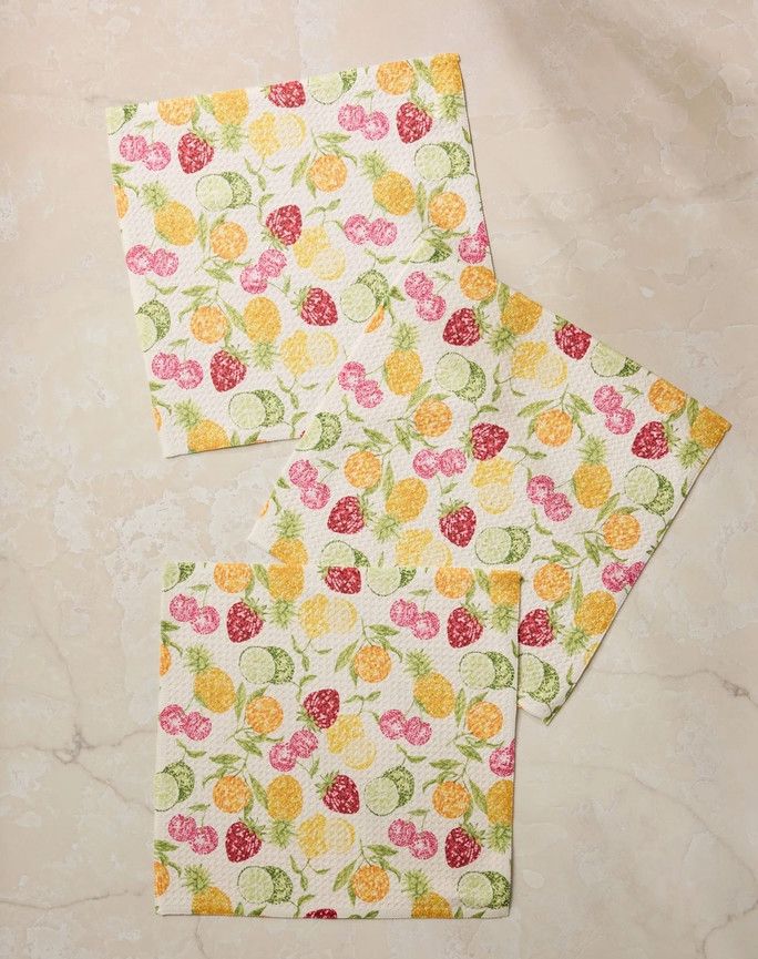 Disco Fruits Dishcloth Set