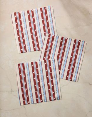 Blue Skies Stripes Dishcloth Set