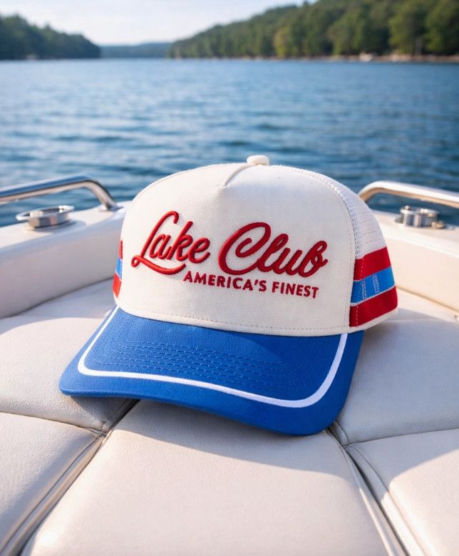 Lake Club America's Finest Vintage Trucker Hat