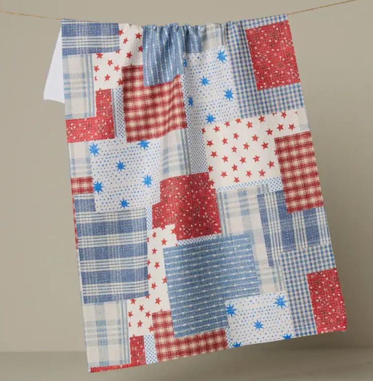Stars and Stitches Tea Towel