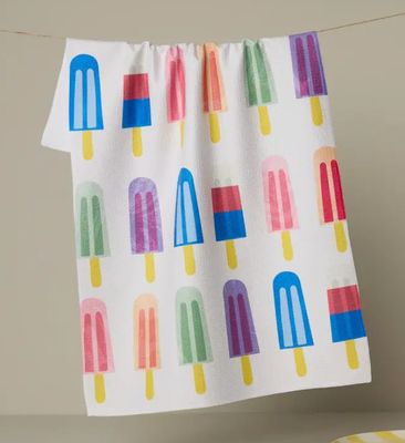 Poppy Popsicles Tea Towel