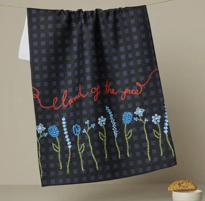 Land of Free Tea Towel