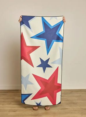 Liberty Stars Beach Towel