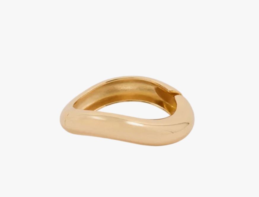 Editorial Hinge Bracelets- Gold