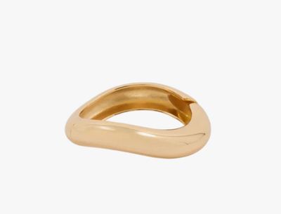 Editorial Hinge Bracelets- Gold