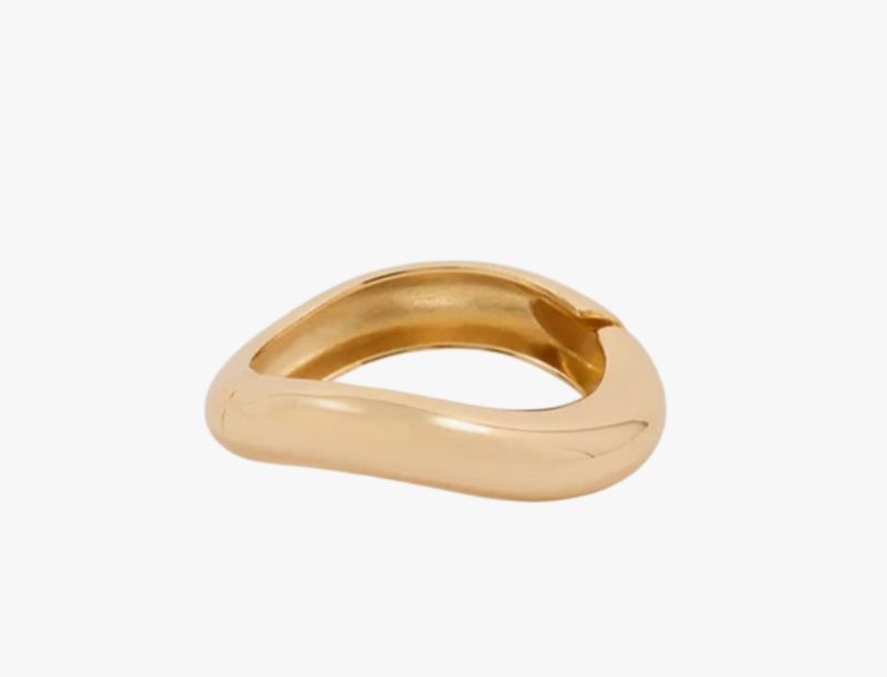 Editorial Hinge Bracelets- Gold