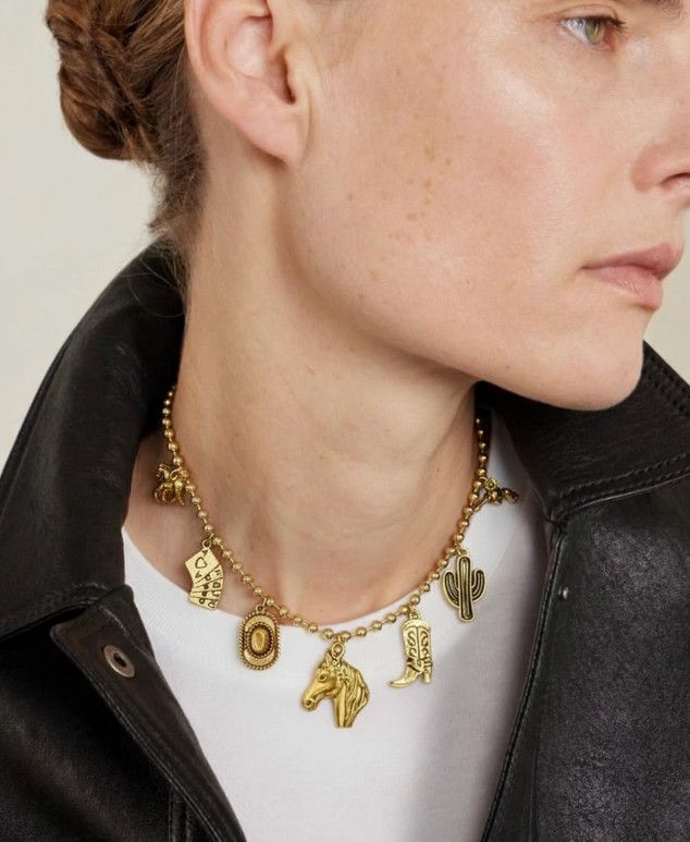 Year Of The Horse- Charm and Bead Necklace