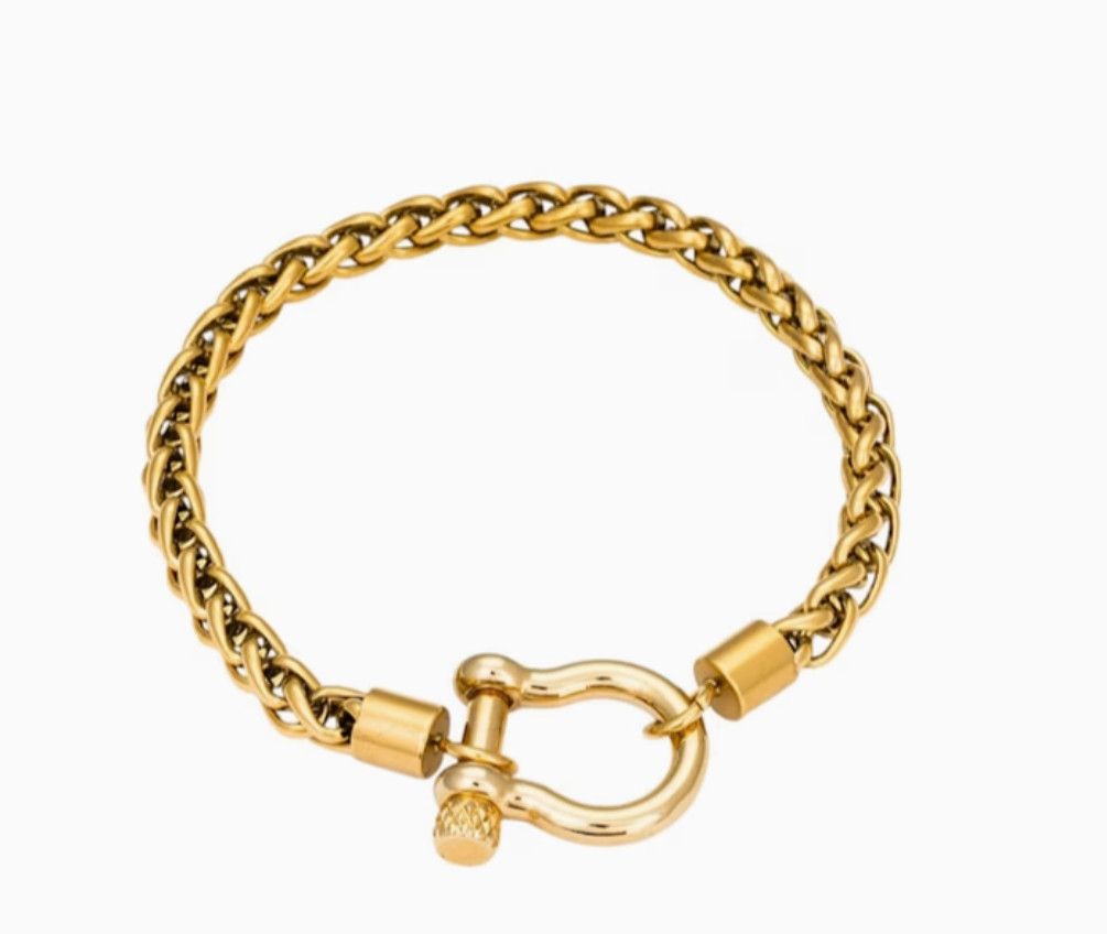 Horse Bit Carabiner Bracelet