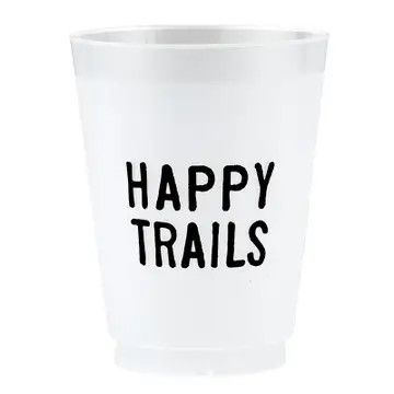 Happy Trails - Set of 8 Frost Cups