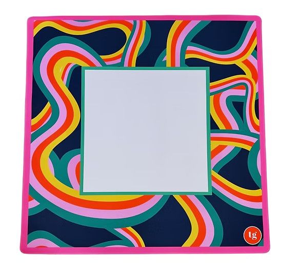 Mahjong Mat Swirls