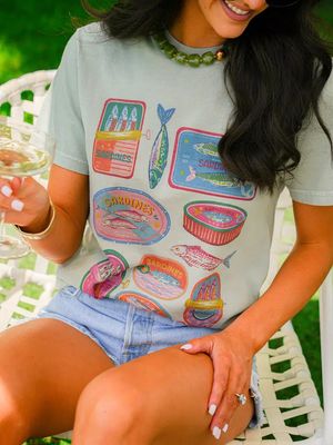 Salty Graphic Tee or Muscle Tank