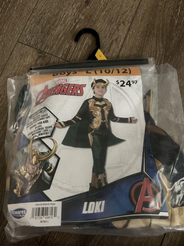 Loki Avengers Boys Costume