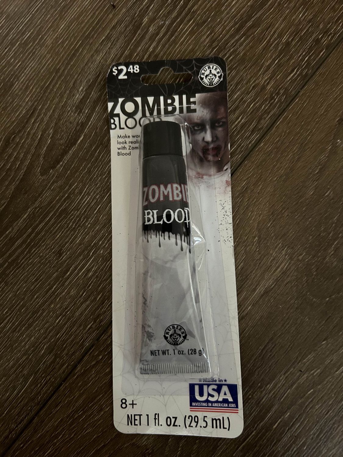 Zombie Blood Makeup