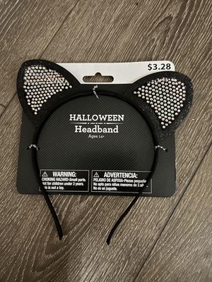 Halloween Cat Ear Headband