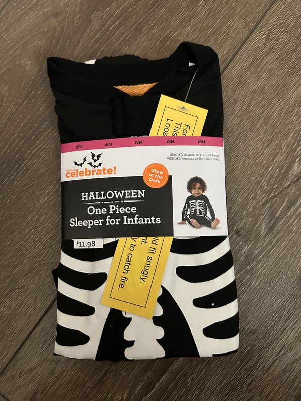 Infant Halloween Pj Sleeper 18 Months