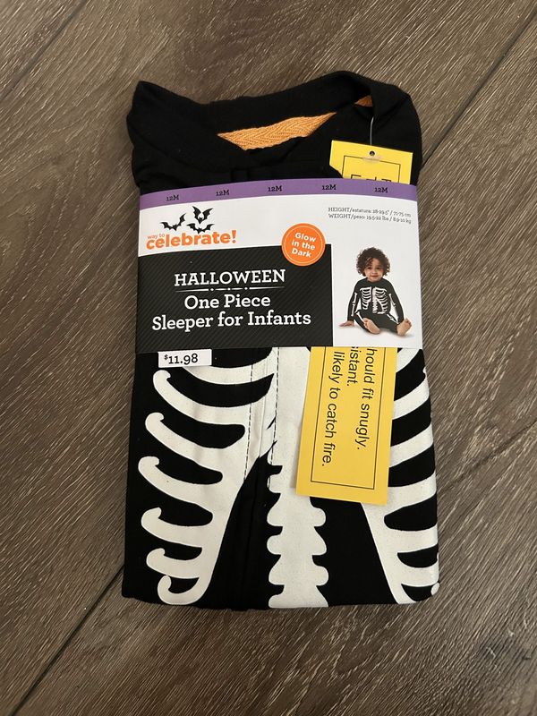 Infant Halloween Pj Sleeper 12 month