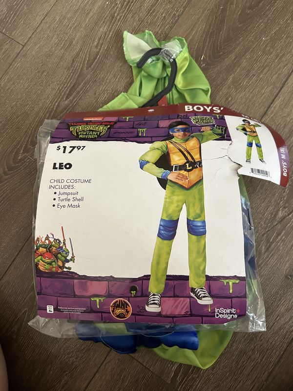 Tmnt Leo Costume Boys Small 6/7
