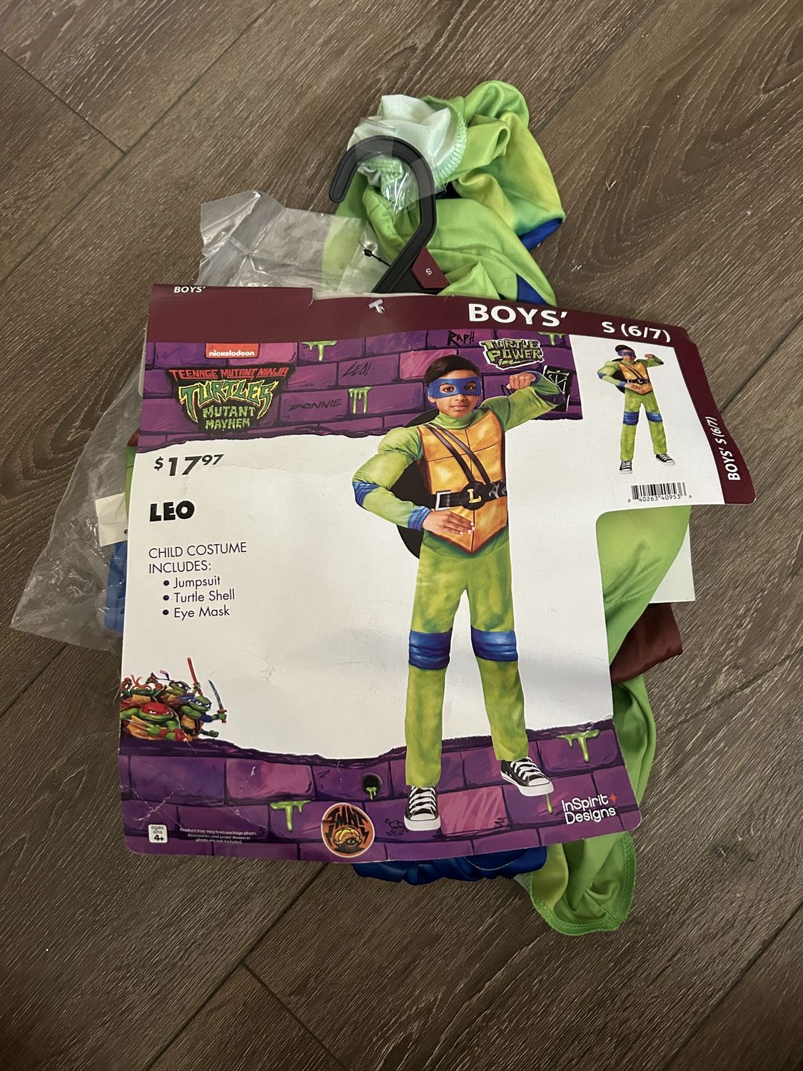 Tmnt Leo Costume Boys Medium 8