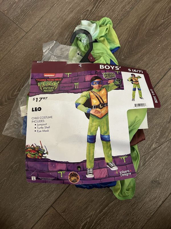Tmnt Leo Costume Boys Medium 8