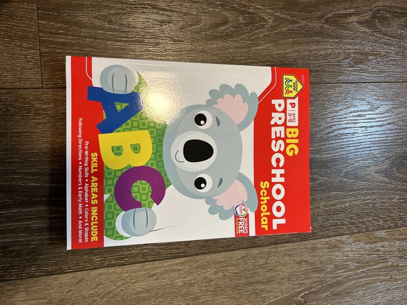 Big Preschool Scholar Workbook