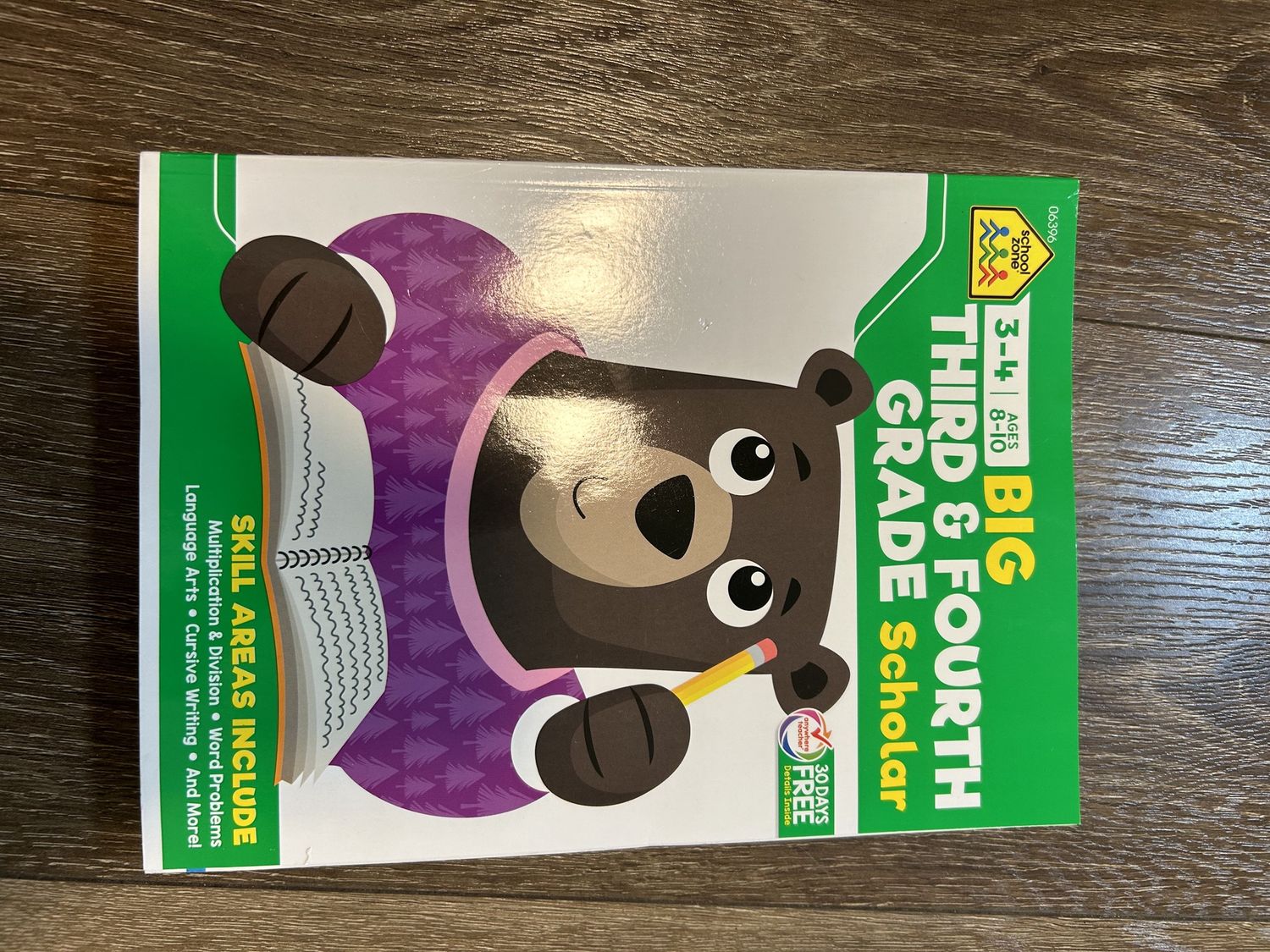 Big Third Grader Scholar Workbook