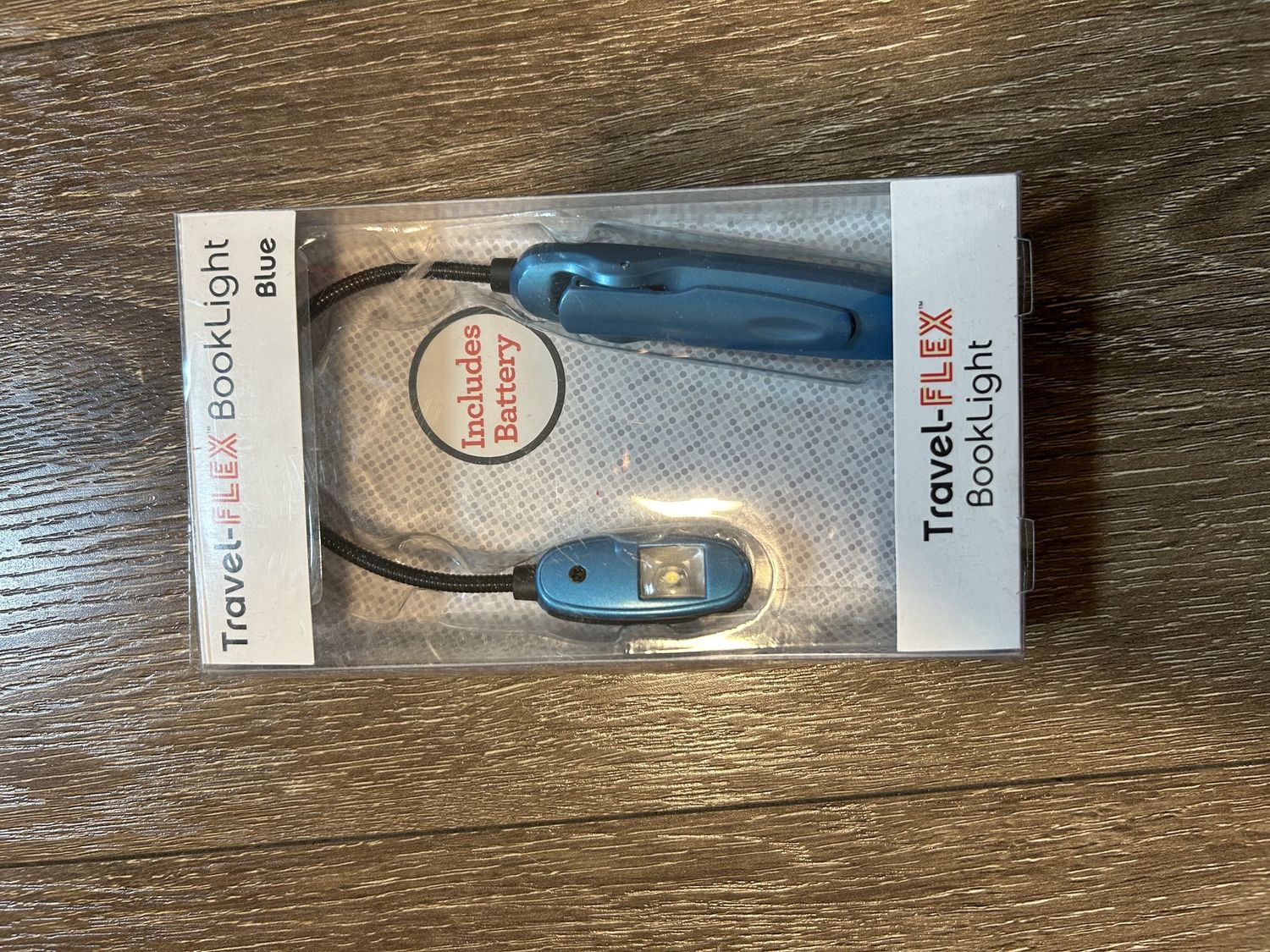 Travel Flex Booklight Blue