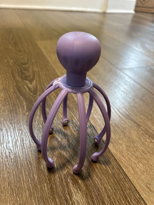 Purple Head Massager